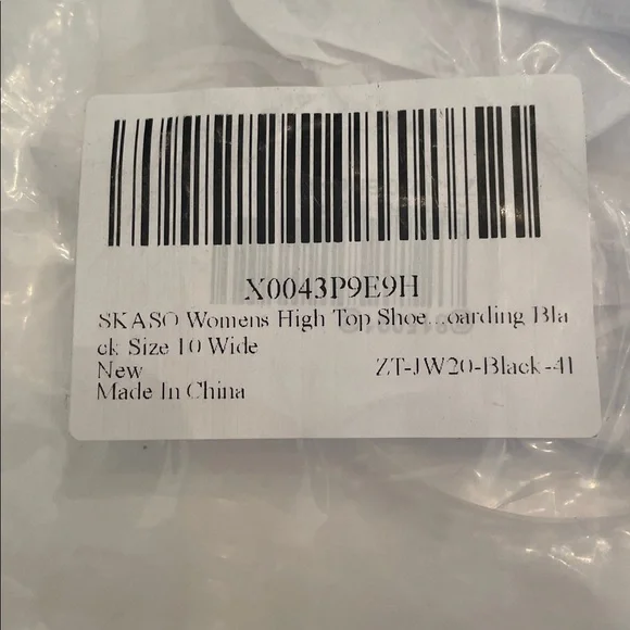 Women’s Black High Top Sneakers - Picture 8 of 9